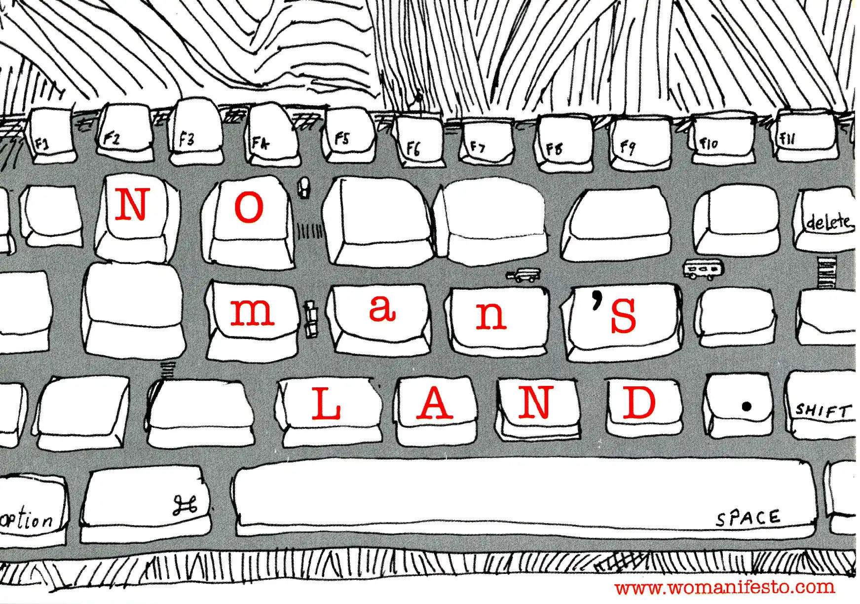 "No Man's Land" explores the impact of borders on identity, aiming is to understand how traditional and digital boundaries shape identity.